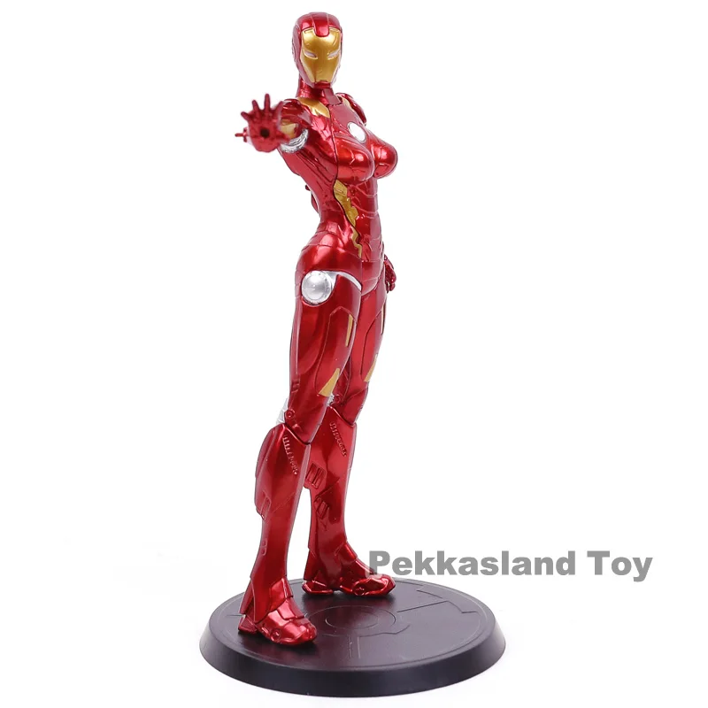 

Iron Man Iron Lady Pepper Potts PVC Action Figure Collectible Model Toy
