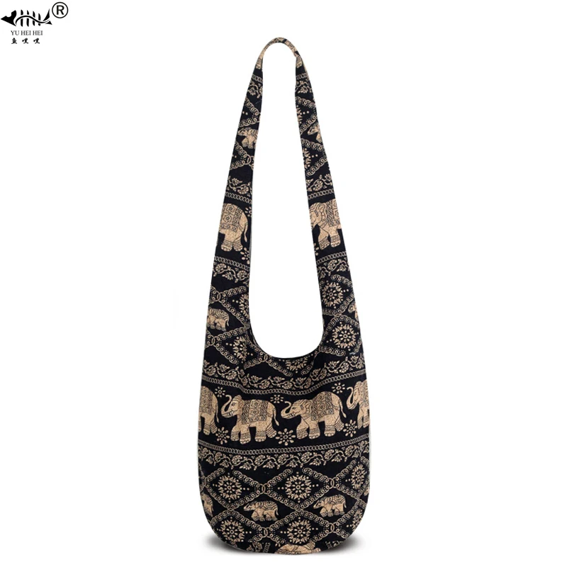 

Vintage Bohemian Cotton Hippie Sling Women Shoulder Crossbody Bag Handmade Bag Messenger Hobo Bags Women's Handbags Purses