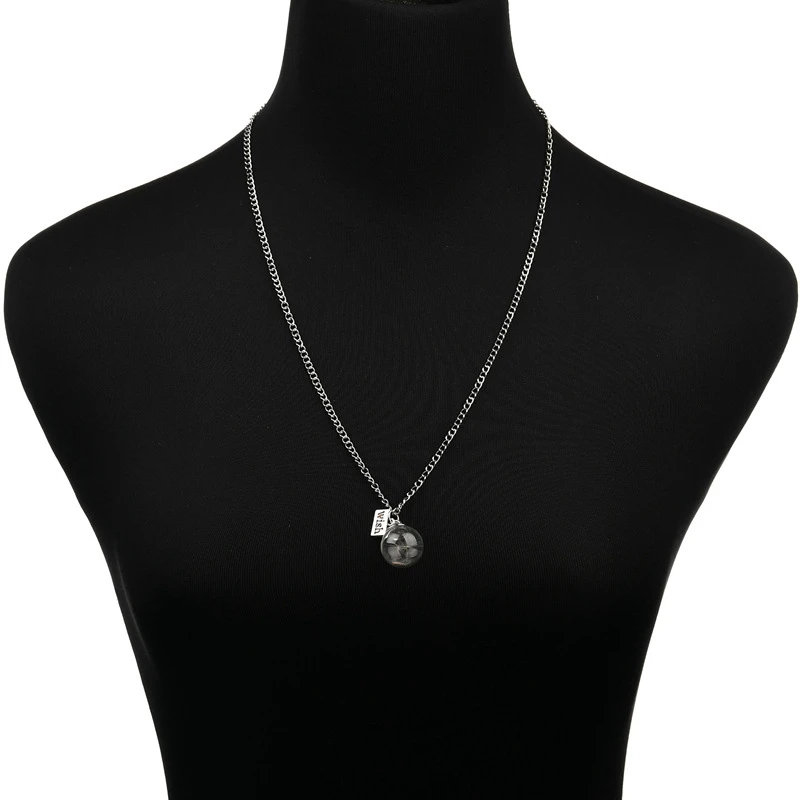 2019 New For Women Dandelion Pendant Long Necklace Fashion Jewelry Accessories Chain Men Necklaces Gift Choker | Украшения и