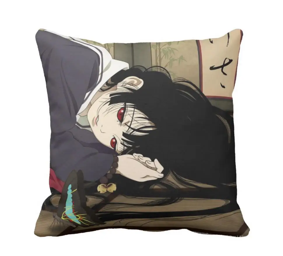 Jigoku Shoujo аниме 33 см x дюймов наволочки (две стороны)|pillow case|throw pillow casescover case |