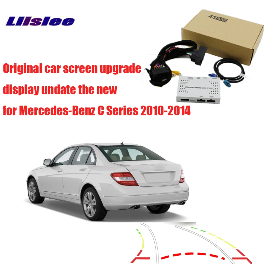 Liislee Интеллектуальный обратный Интерфейс камеры для Mercedes Benz C серии 2010 2014 с