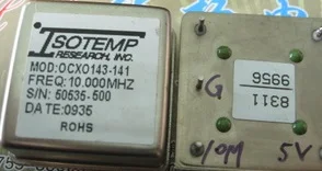

OCXO143-141 10MHZ 5V disassemble parts of ocox SC cut square wave CRYSTAL OSCILLATOR