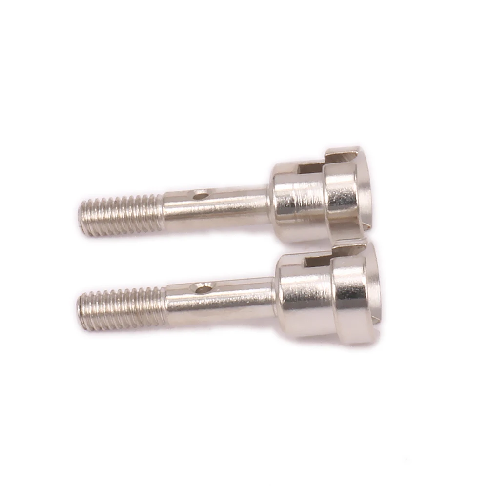 2 шт. стальная ось вала колеса для радиоуправляемого хобби автомобиля 1/16 HSP монстр