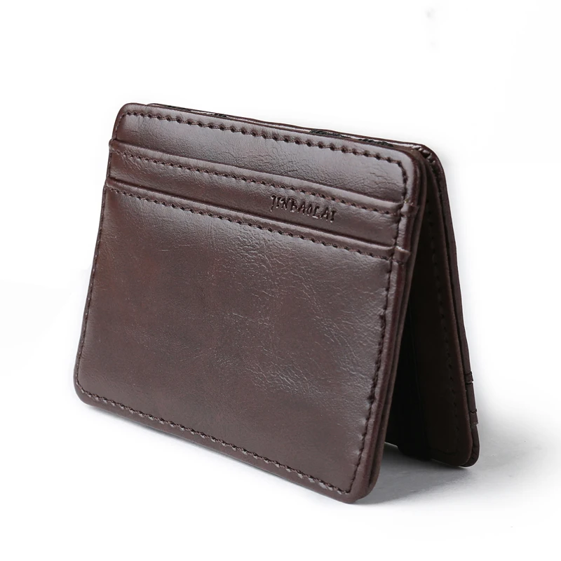 JINBAOLAI модный магический Зажим мужской кошелек тонкий универсальный карман