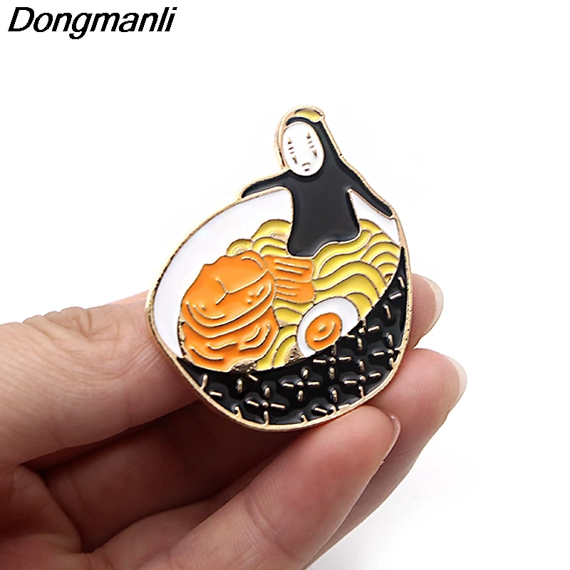 P3844 Dongmanli милые металлические эмалированные броши и коллекция булавок Нагрудный значок для рюкзака воротник ювелирные изделия