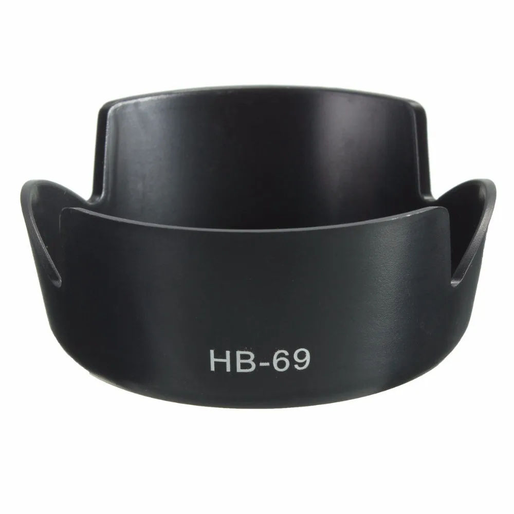 HB-69 Bayonet Lens Hood for AF-S DX Nikkor Nikon 18-55mm F3.5-5.6G VR II D3200 D3300 D5300 D5500 free shipping | Электроника