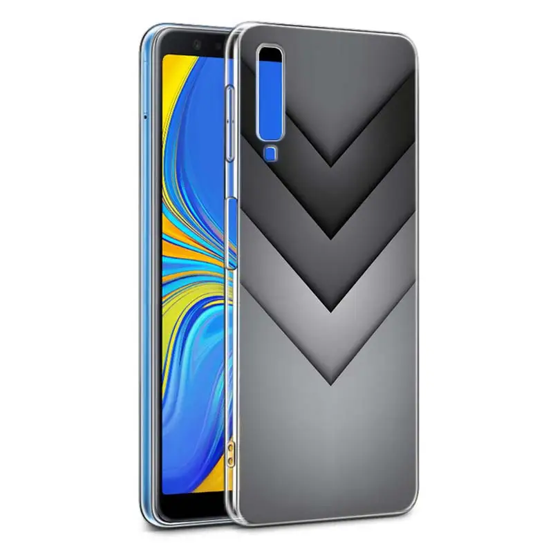 Силиконовые чехлы для телефонов чёрный свет темные фигуры Samsung Galaxy A50 A30 A10 A8 A7 A6 A5 A3