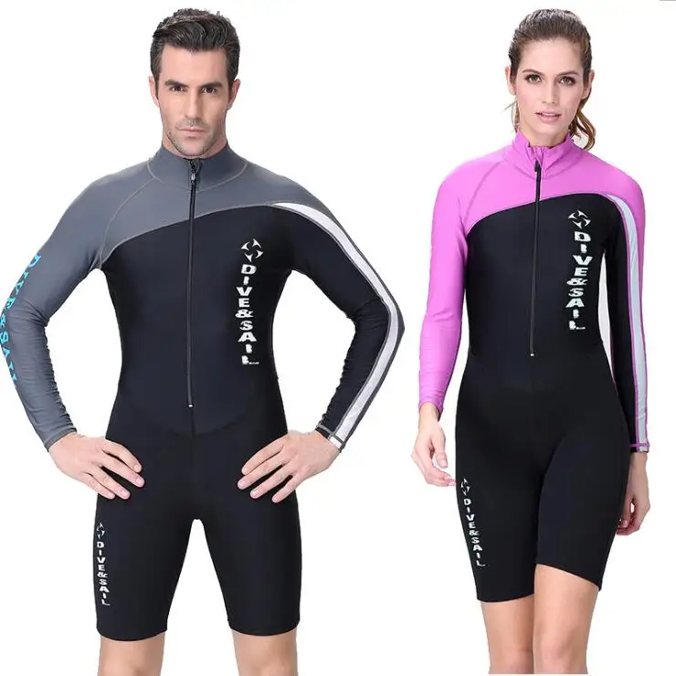 Костюм для дайвинга унисекс с длинным рукавом и шортами 1 5 мм | Спорт развлечения