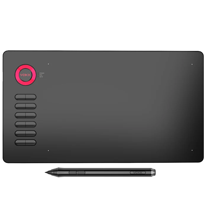 VEIKK A15 10x6 дюймов цифровой планшет для рисования 0 9 см ультратонкий 5080LPI