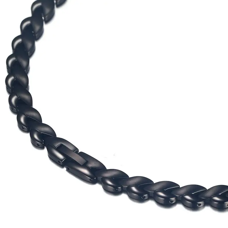 Ожерелье мужское из нержавеющей стали 4 в 1 с ионами энергии|fashion jewelry|jewelry fashionfashion
