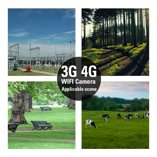 Беспроводная IP камера ENSTER 1080P 5 кратное увеличение 4G Sim карта PTZ аудио встроенный