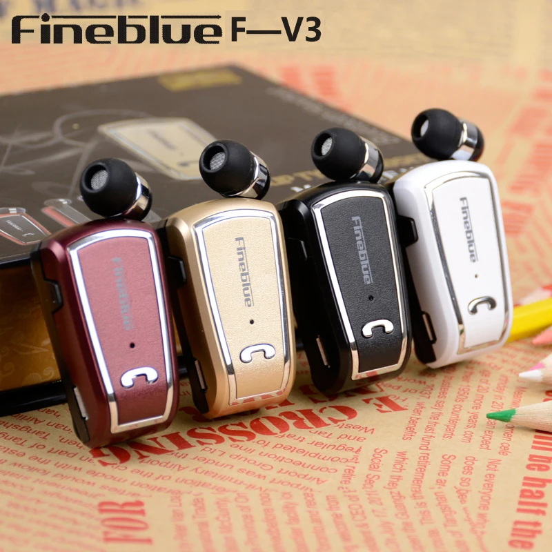 FINEBLUE F V3 Bluetooth наушники Беспроводной Handsfree гарнитура с микрофоном Звонки