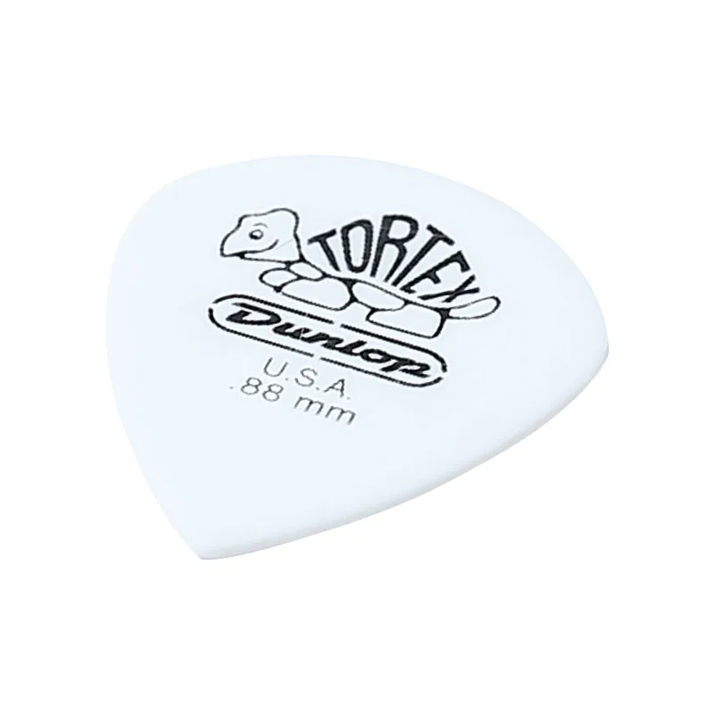 0.88mm 6 шт Dunlop Tortex белый медиаторы бас посредника акустической гитары аксессуары классический 0,73/0,88/1,0/1,14/1,35/1,5 мм выбирает - Цвет: 0.88mm