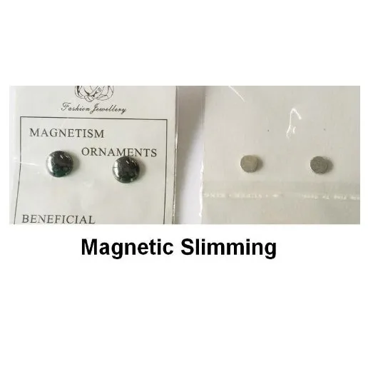 Magnetic Slimming Earrings Lose Weight Health Bio Therapy Magnet In Ear Eyesight Patch | Красота и здоровье