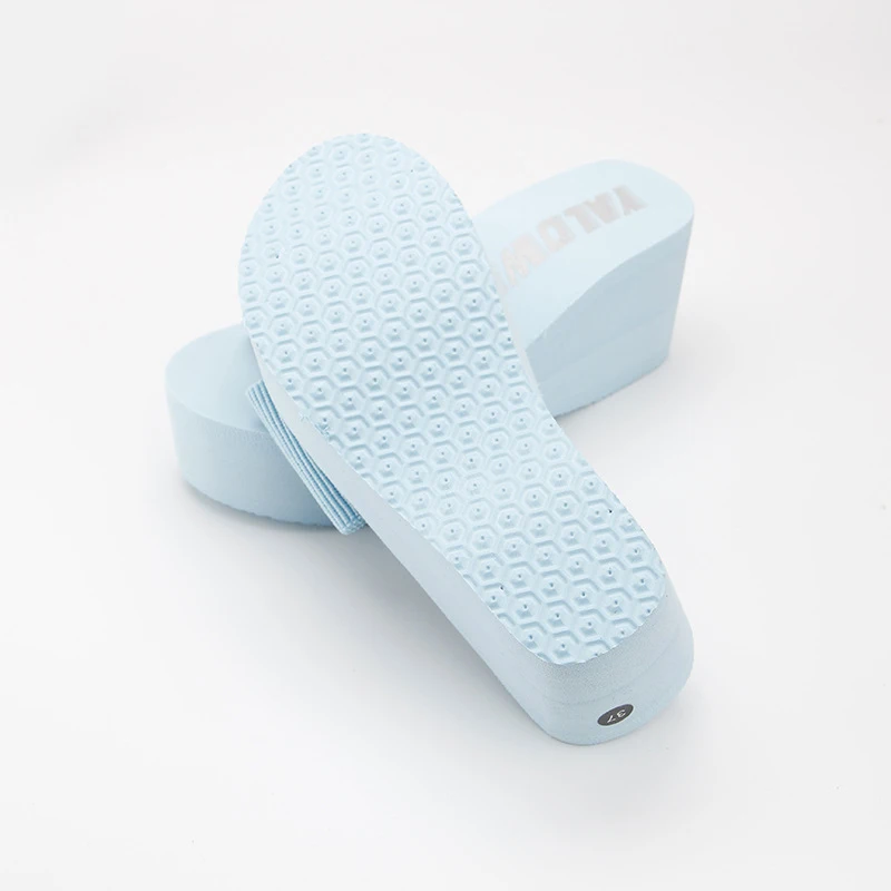 2018 Летняя женская обувь шлепанцы на платформе пляжные сланцы танкетке 7 см с