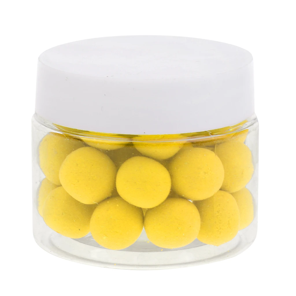 1 коробка всплывающая рыболовная приманка с запахом плавающие бусины наживка для