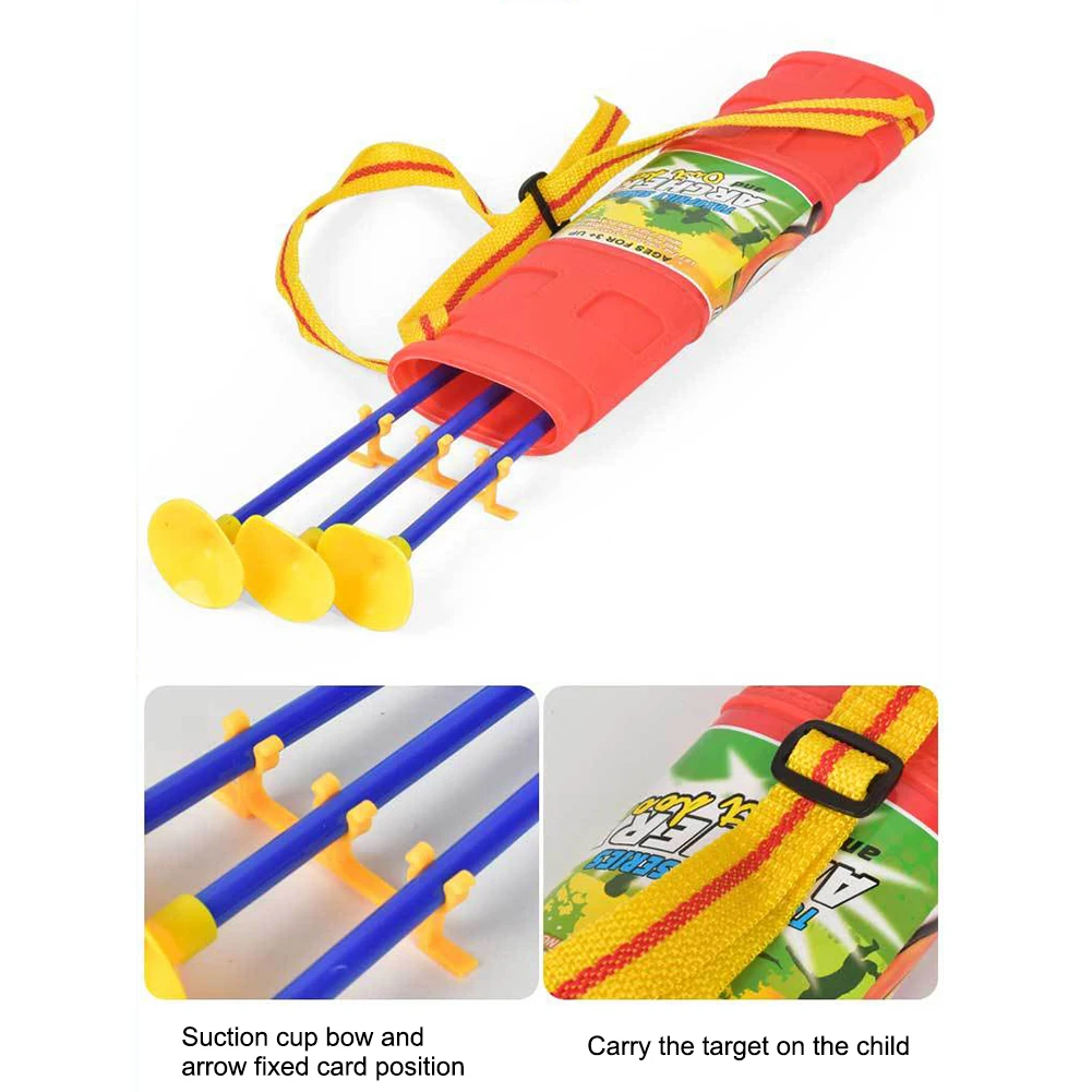 Детский имитационный лук и стрела мягкая пластиковая детский для стрельбы из