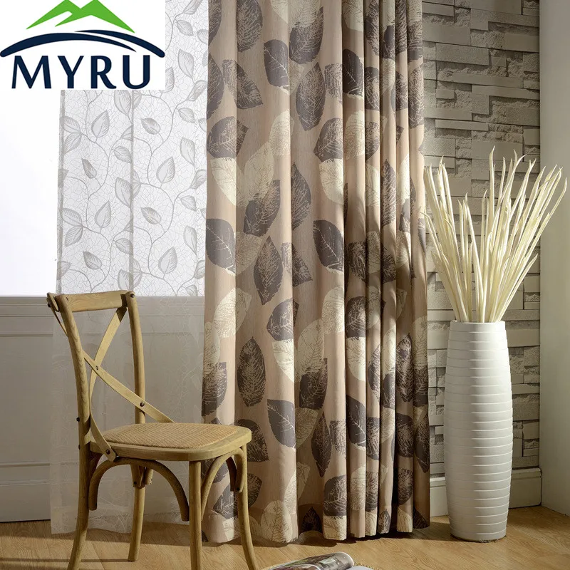 Занавеска из хлопка и льна с принтом для спальни в стиле кантри миру|curtains for|curtain