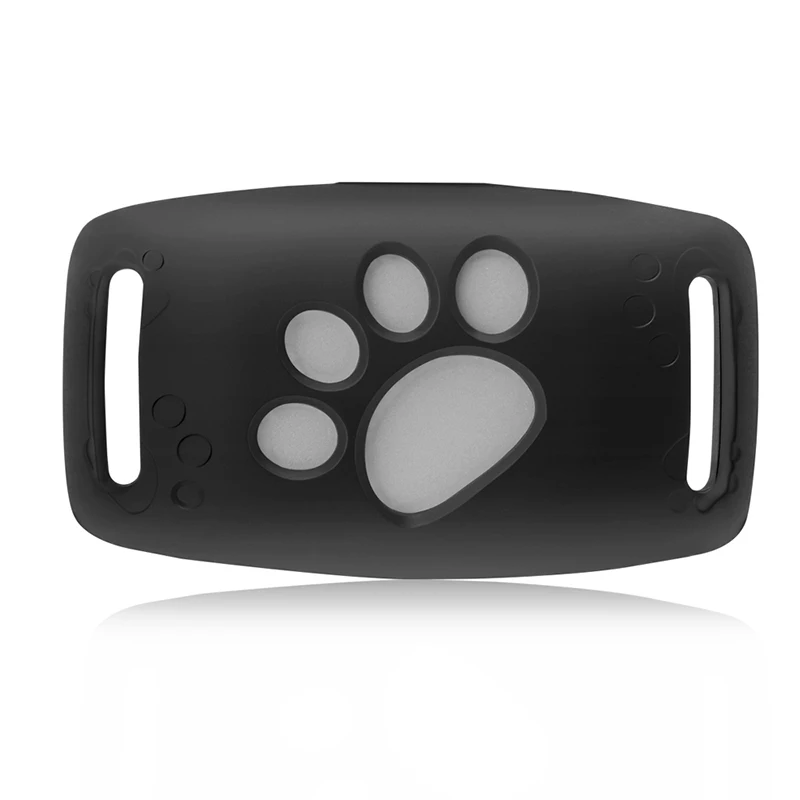 Gray Petshy Pet gps трекер собака кошка водостойкий gps Функция обратного вызова зарядка через usb gps трекеры умный анти-потеря ошейник для домашних животных - Цвет: Gray