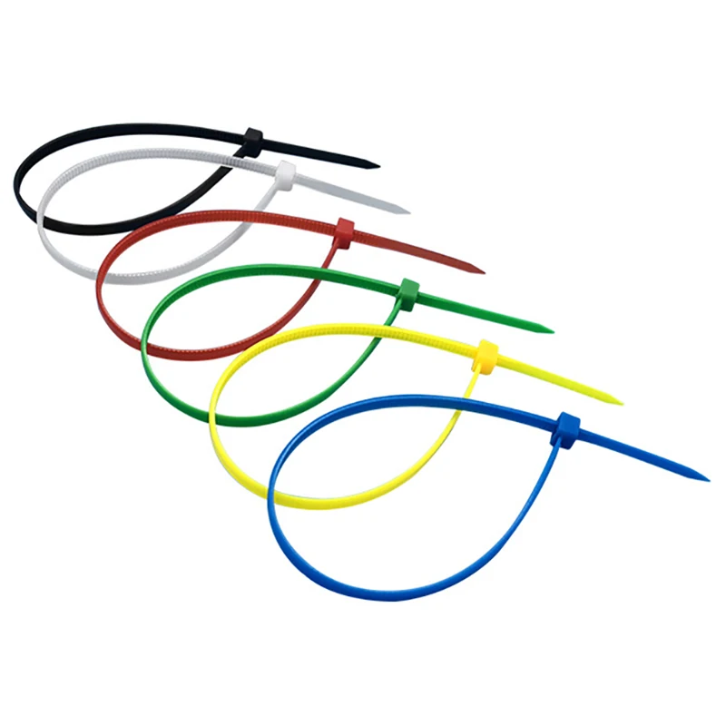 100pcs Nylon Cable Ties 3*100 Plastic Wire Zip Self-locking Material 66 | Обустройство дома