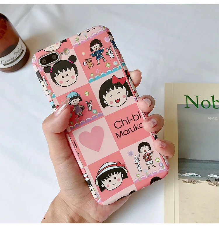 Для iphone 8 plus Мультяшные Монстры спереди и сзади чехол для 7 6 S 6splus Sakura momoko матовая