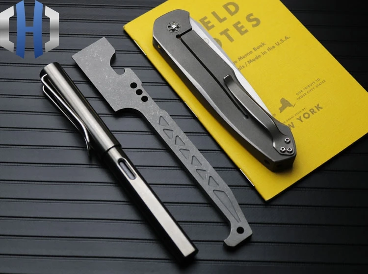 EDC Portable Outdoor Multi-function Titanium Alloy Keychain Tool Bottle Opener Crowbar | Инструменты