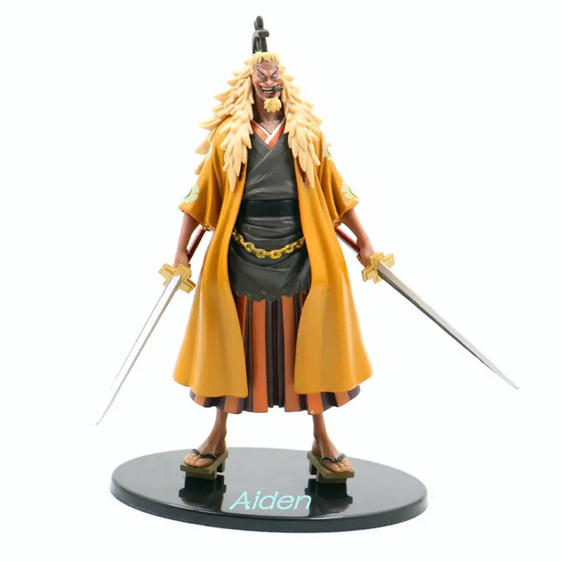 Аниме one piece The Grandline men Vol.0 II Shiki Whitebeard Пираты ПВХ фигурка Коллекционная модель