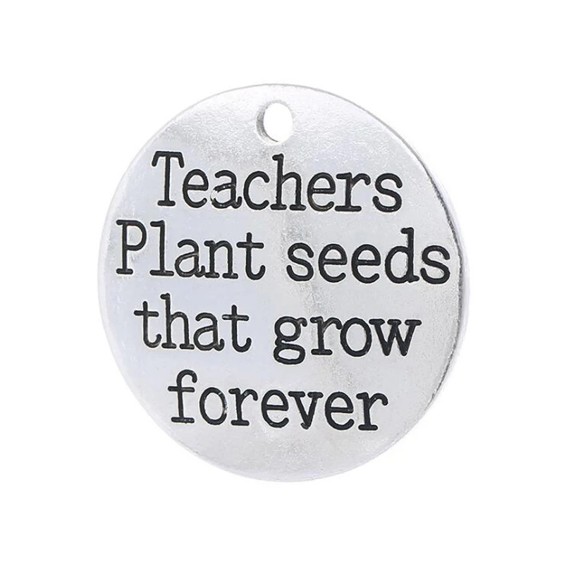 

Fnixtar с фокусным расстоянием 25 мм легированные Подвески с гравировкой учителя завод семенного материала, который был бы расти вечно сообщени...