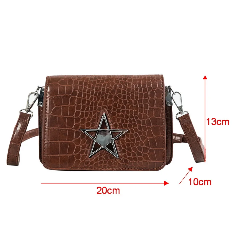 

Ansloth Fashion Solid Color Women Chain Bag Classic Small Shoulder Bags PU Leather Mini Bag For Women Crossbody Bag New HPS397