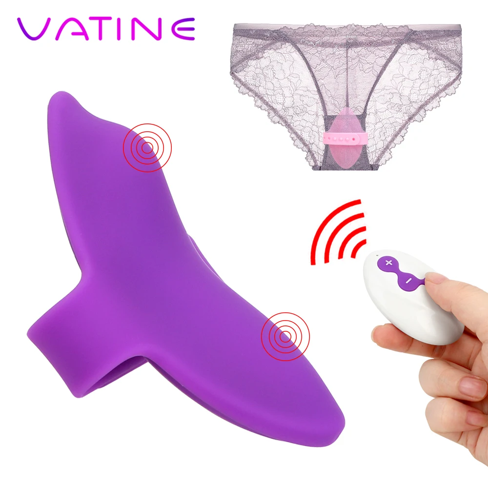 VATINE 10 скоростей Стимуляция клитора и влагалища женские трусики женская