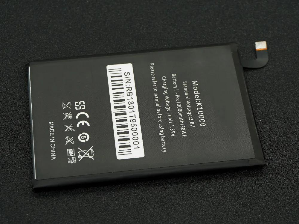 LehonS 1 шт. Высокая емкость 10000 мАч/38Wh 3.8VDC сменная батарея для телефона Oukitel