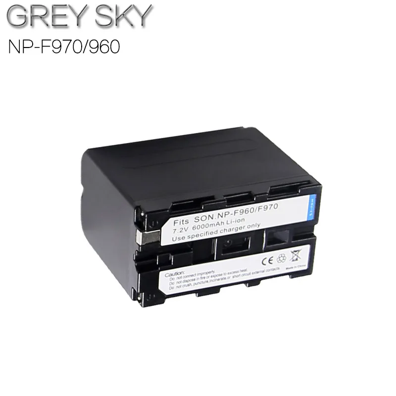 1 battery NP-F960 NP-F970 ПСН 960 970 950 NPF960 NPF970 Батарея+ стены Зарядное устройство для sony PLM-100 CCD-TRV35 MVC-FD91 MC1500C L10 - Color: 1 battery