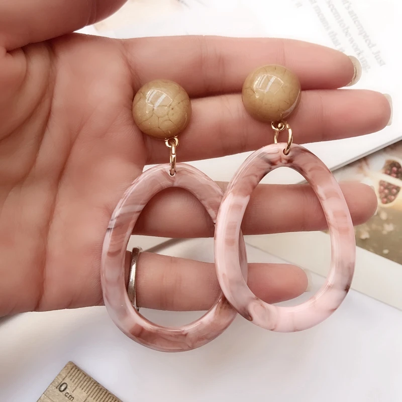 Новинка 2019 г. SimpleTrendy Ретро Геометрические серьги в форме капли для девушек