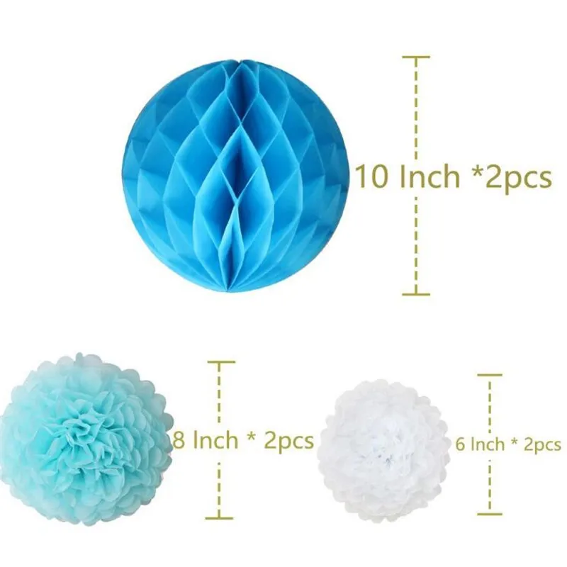 Набор воздушных шаров со снежной тематикой баннер на день рождения бумажный