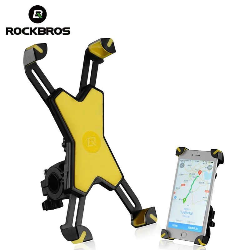 ROCKBROS велосипедный MTB дорожный велосипед держатель для телефона Универсальный 360