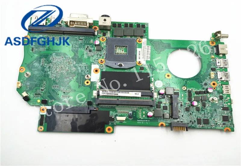 

6-71-x5100-d03 GP Laptop Motherboard FOR Hasee FOR Raytheon FOR CLEVO P170HM motherboard DDR3 Non-integrated 100% test ok