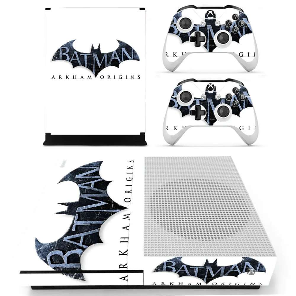 Наклейка на кожу Джокера и Бэтмена для Xbox One S консоли контроллеры тонкая наклейка