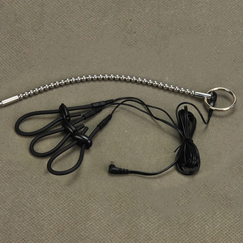 Electro Shock Sex Penis Plug Metal Catheter Ring Toys For Men Urethral Sound Stretching Dilator Chastity Products | Красота и