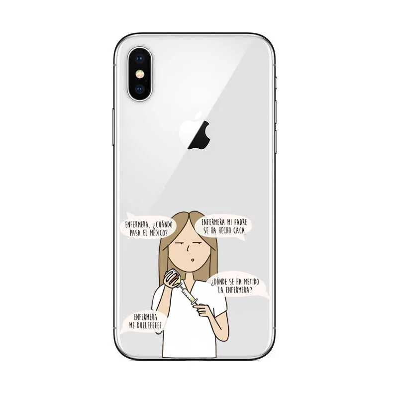 Прозрачный мягкий силиконовый чехол из ТПУ для iPhone 8 X XR XS Max 6 6S Plus 5 11 11PRO SE чехол