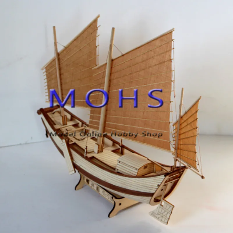 Деревянная модель корабля в масштабе китайское древнее парусное судно Shaoxing