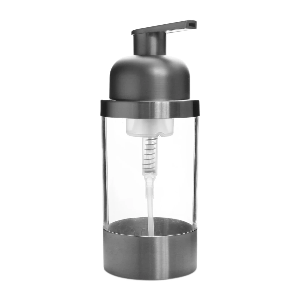 2 шт./лот столешница из нержавеющей стали диспенсер для жидкого мыла (с атласной