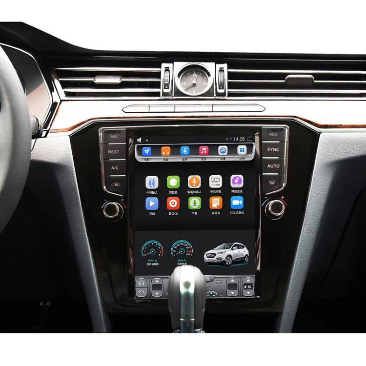 Подходит для 2017 2018 CC Magotan B8 10 4 дюймов Tesla вертикальный сенсорный экран Android