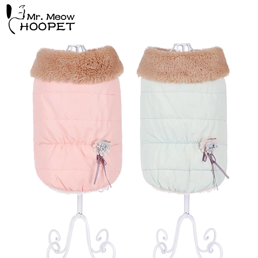 Hoopet Одежда для собак кошек одежда продукт пальто куртка Щенок Чихуахуа платье