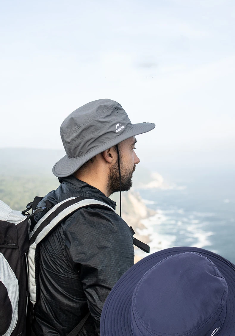 Naturehike солнцезащитный блок UPF50+ Кепка Защита от солнца защита от солнца Складная Рыбацкая шляпа дышащая уличная Шляпа Кемпинг Пешие Прогулки 3 цвета
