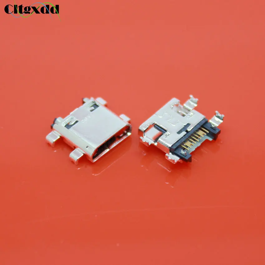 Cltgxdd 100 шт. микро USB разъем для Samsung G7102 G7105 G7106 G7109 G7108 S7582 зарядный порт док-станция
