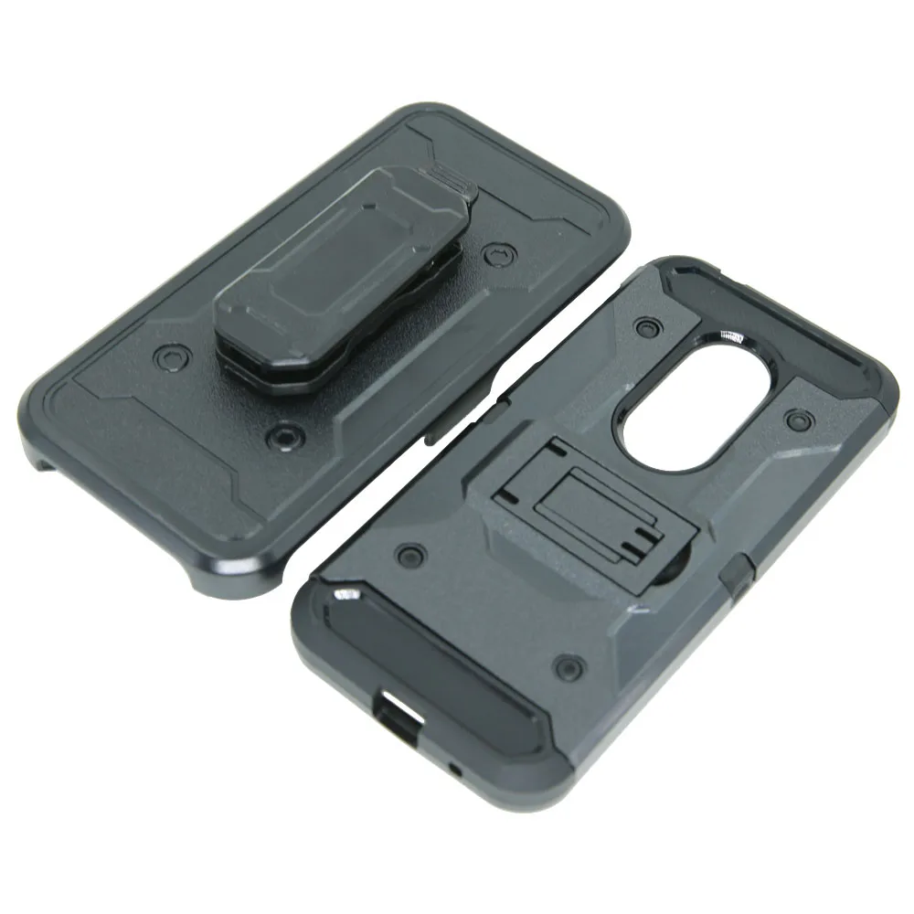 Сверхпрочный Гибридный чехол с зажимом для крепления к поясному ремню кобура