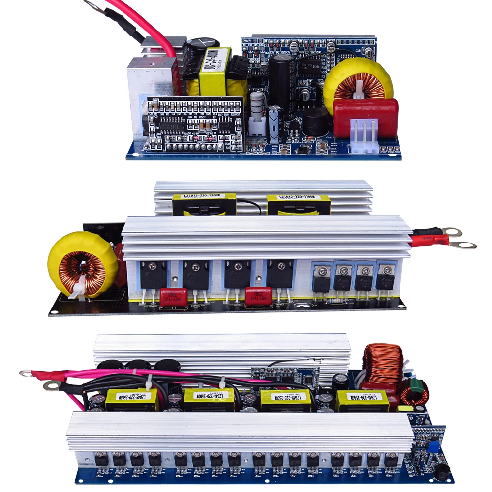 AOSHIKE 1 шт. инверсор инвертор с чистым синусом плата питания инвертора DC 24V к