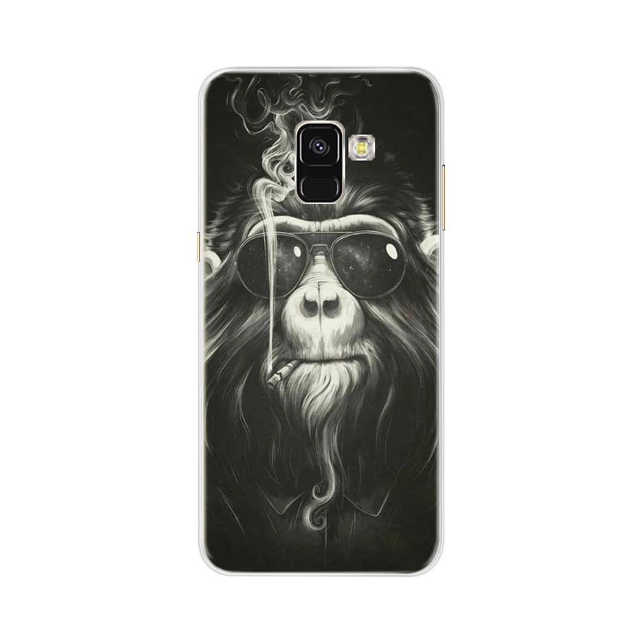 CAMEL Силиконовый чехол для телефона samsung Galaxy A8 A530 чехол для samsung A8 Plus A730 чехол бампер для Galaxy A8 A 8 - Цвет: CAMEL