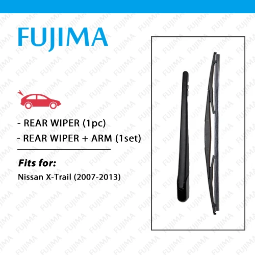 

Rear Wiper and Arm for Nissan X-Trail (2007-2013) Back Window Windscreen Nissan Xtrail X Trail Rear Wiper Blade with Arm