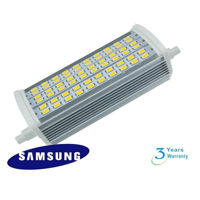 2 шт./лот 18 Вт LED R7S лампа 135 мм samsung SMD5730 прожектор источник света AC85 265V|led r7s lamp|r7s lampled